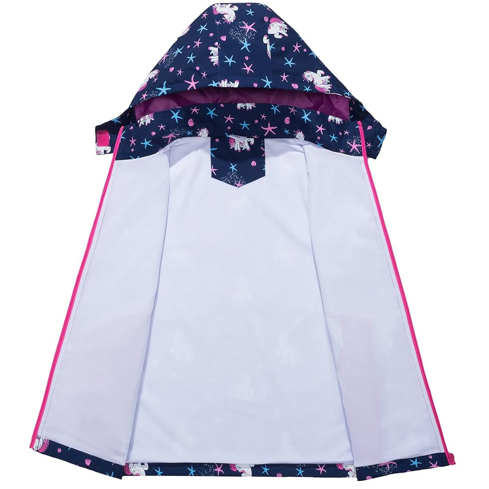 Amazon.com: Fouyada Girls Rain Jackets Lightweight
